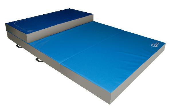 Matelas de chute 400 x 200 x 20 cm repliable en 3 parties (REF 10045)